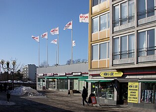 Hagsätra centrum.