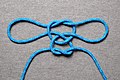 Handcuff knot "locked" with an overhand knot