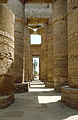 Image 16The halls of Karnak Temple are built with rows of large columns. (from Ancient Egypt)
