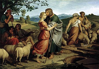 Jacob Encountering Rachel with her Father's Herds