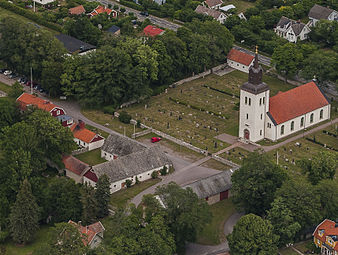 Kyrkan från ovan