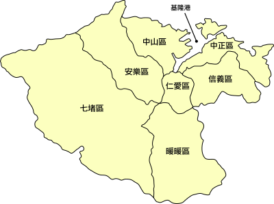 Location map Taiwan Keelung