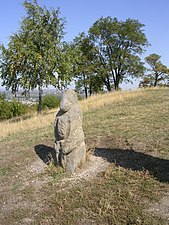 Кам'яна баба на горі Кременець