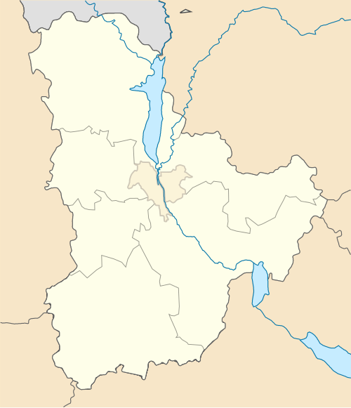 Kyiv Oblast Football Federation is located in Kyiv Oblast