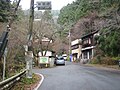 主要な登山口である雲ケ畑岩屋橋