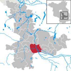 Lübben (Spreewald) – Mappa