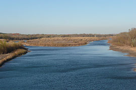 The Durance near Avignon