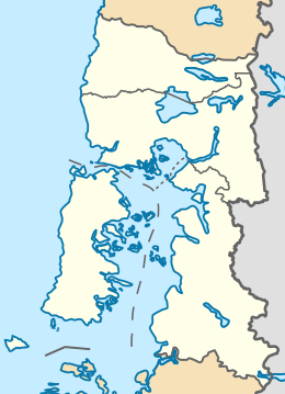 Calbuco Island is located in Los Lagos