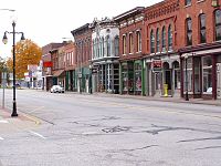 Main Street, Old U.S. 131 through town