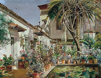 First Atrium of Santa Paula Convent, Seville (1920–27) Museo Carmen Thyssen