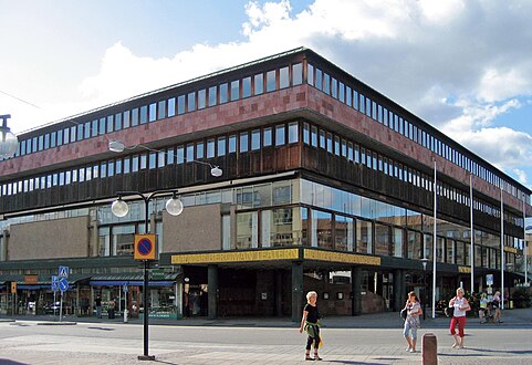 O Teatro Hjalmar Bergman na Casa do Cidadão (Medborgarhuset)