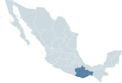 Location within Mexico