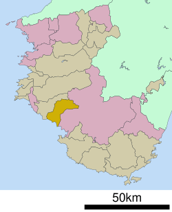 Location of Minabe in Wakayama Prefecture