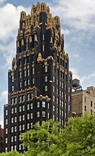 בניין אמריקן רדיאטור, ניו יורק, מאת ריימונד הוד (1924).
