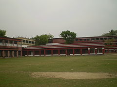 Academic building of the school.