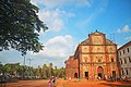 Old goa church view