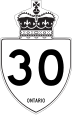 Highway 30 marker