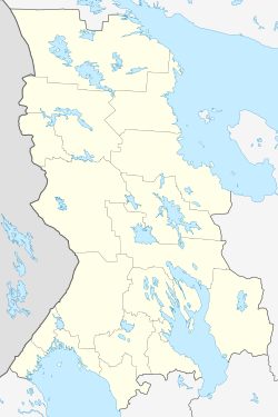 Povenets is located in Karelia