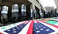 Image 2Mock coffins placed near the offices of defense contractors. (from Protests against the Iraq War)