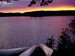 Quetico sunset