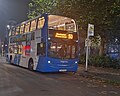 Magic bus branded Alexander Dennis Enviro400H at Parrs Wood bus terminus in November 2024