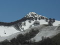 Il Sasso Gordona (versante svizzero), visto dalla località di Roncapiano in Valle di Muggio