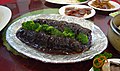 Sea cucumber dish
