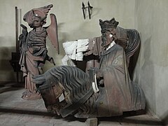 Statues from Strasbourg Cathedral in the lapidarium
