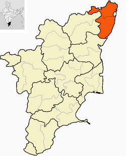 Location of Chengleput District