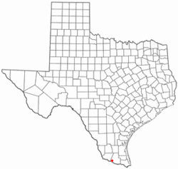 Location of La Joya, Texas