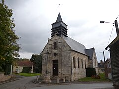 L'église Saint-Martin.