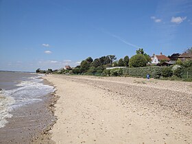 Le littoral à West Mersea.