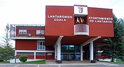 Town hall of Lantarón in Comunión