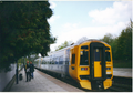I took the picture of this Wales and West Class 158 BREL express train my self in Abergavenny (Y Fenni) during the year 2001. ‎