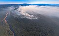 The Camp Creek Fire on September 9