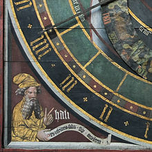 14th century painting of Ali Ibn Radwan (astronomical clock in St. Nicholas' Church (Stralsund)