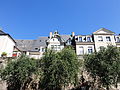 Vestige de l'enceinte rue Toussaint, sous les maisons