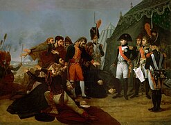 Napoleón acepta la rendición de Madrid, 4 de diciembre de 1808 (1810), óleo sobre tela de Antoine-Jean Gros. El mismo día decretó la abolición de la Inquisición española