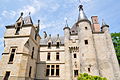 Facade of the Château of Augère