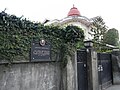 Fence and house