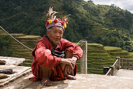Man of the Ifugao tribe at Igorot people, by Cccefalon
