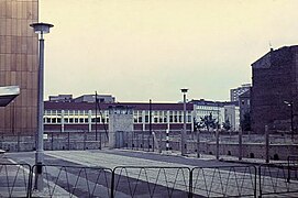 The Berlin Wall from the East Berlin side, 1967