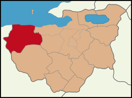 Distretto di Karacabey – Mappa