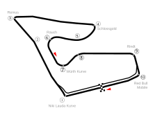 Tracé de la course