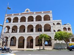 Convent and school building (Colegio San Agustín) in 2017.