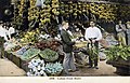 A greengrocers in Cuba during the first half of the 20th century