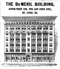 DeMenil Building, St. Louis, 1893