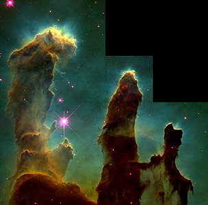 Pillars of Creation, 2003, by NASA/Jeff Hester/Paul Scowen