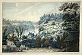 "Queenstown, Upper Canada on the Niagara, by Edward Walsh, circa 1803-1807