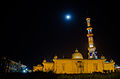 Baitul Aman Jame Masjid Complex, Guthia at night